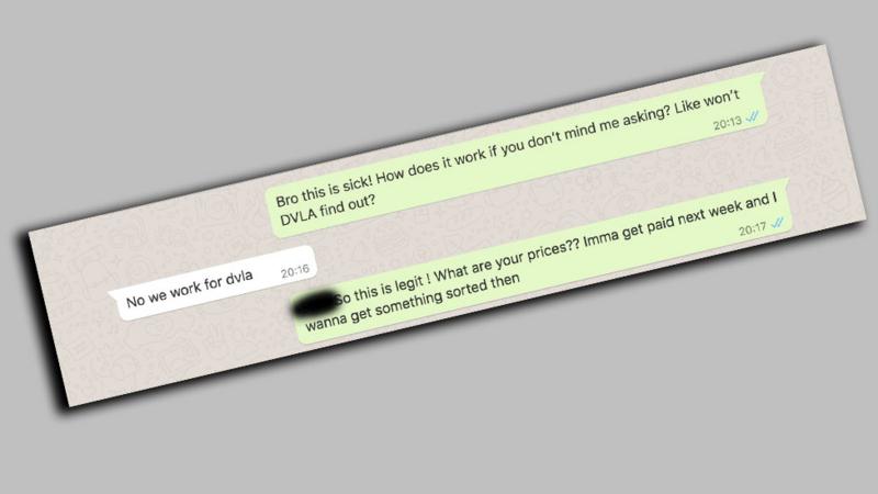 Fake driving licences offered online for £600 - BBC News