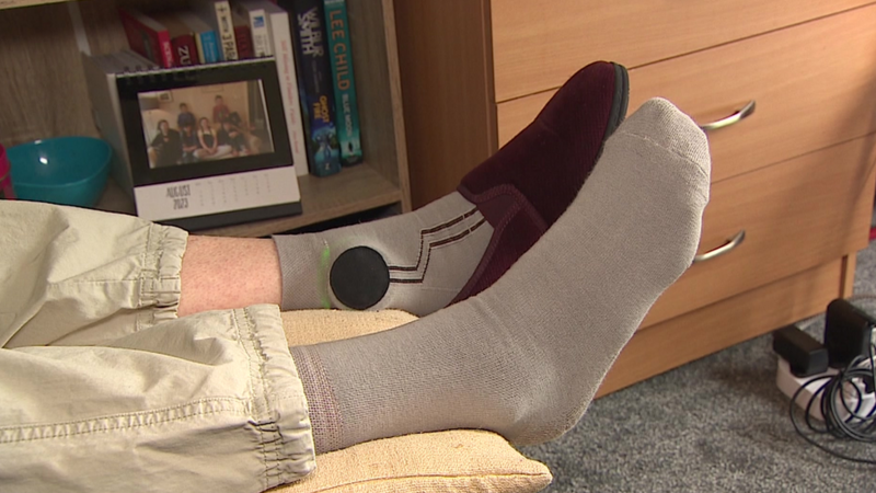 Dorset: AI socks trial could help people with dementia and autism - BBC ...