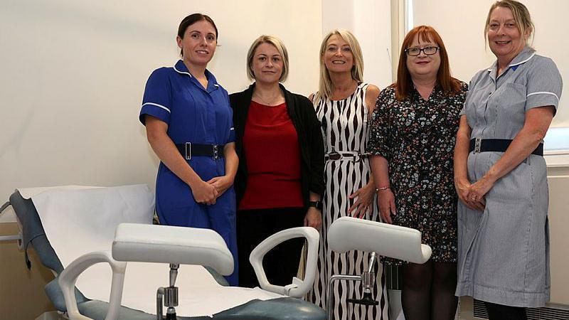 Staff at the cervical screening clinic at the The Royal Wolverhampton NHS Trust