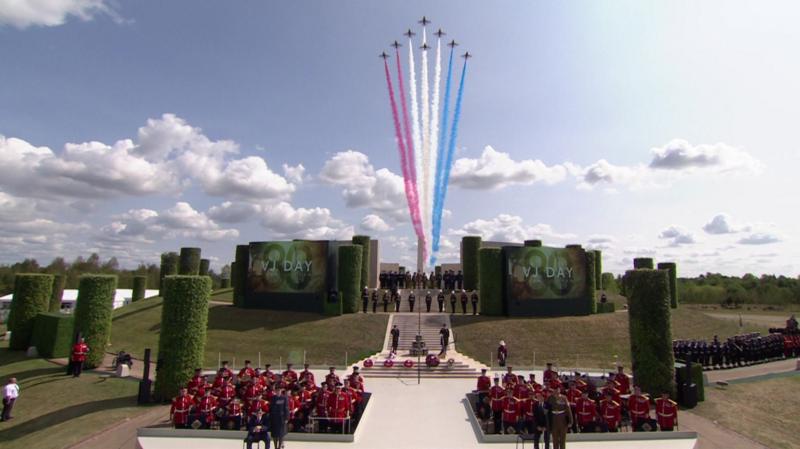 Watch: Royals and veterans mark VJ Day 80 years on