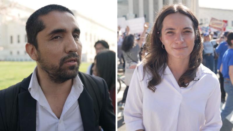 'A historic moment' - Americans react to birthright citizenship case