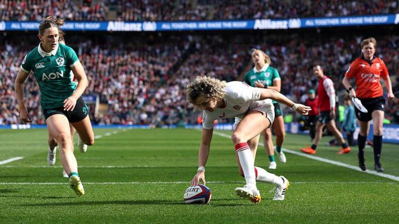 England beat Ireland in front of record Women's Six Nations crowd