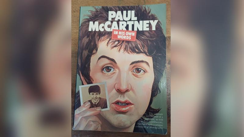 Signed Paul McCartney book found in  charity shop sells for nearly £1,000