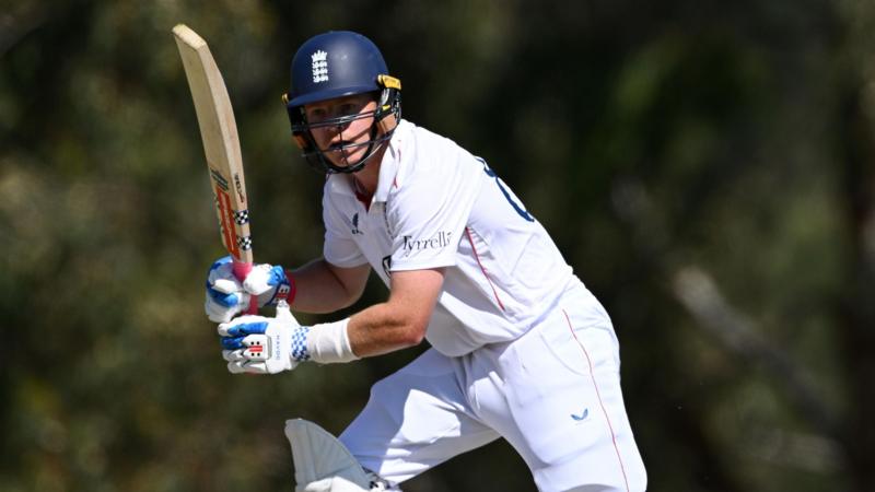 Pope makes warm-up ton but Root and Brook miss out