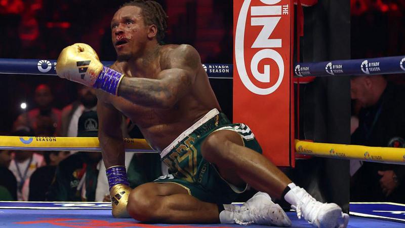 Bloodied Yarde stopped in third world title heartbreak