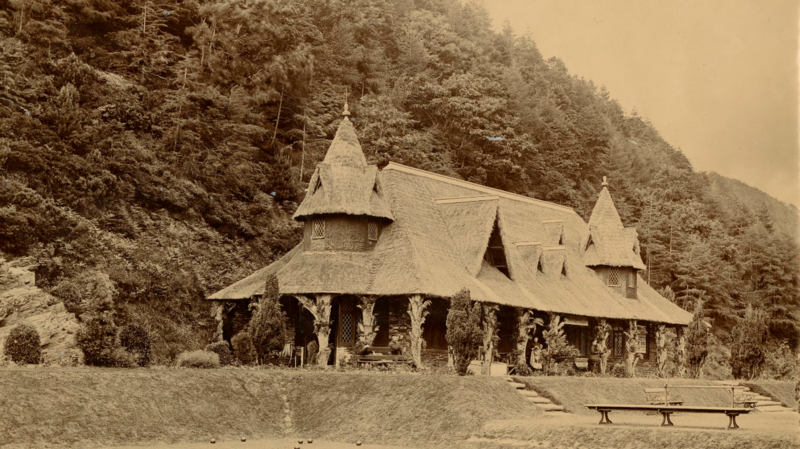 Surprising story behind the Swiss chalet in Manx glen