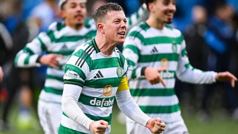 Celtic captain Callum McGregor