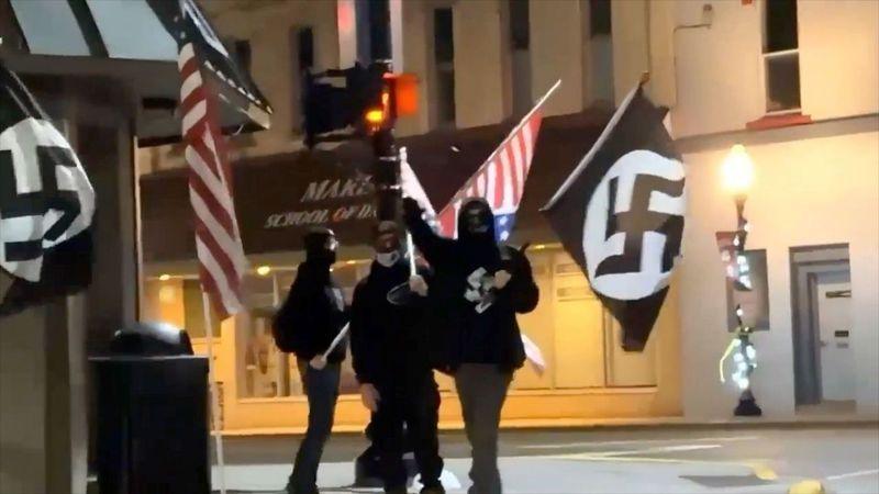 White supremacists also marched in Michigan earlier in November