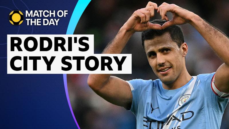 Watch the best of Rodri's Manchester City journey