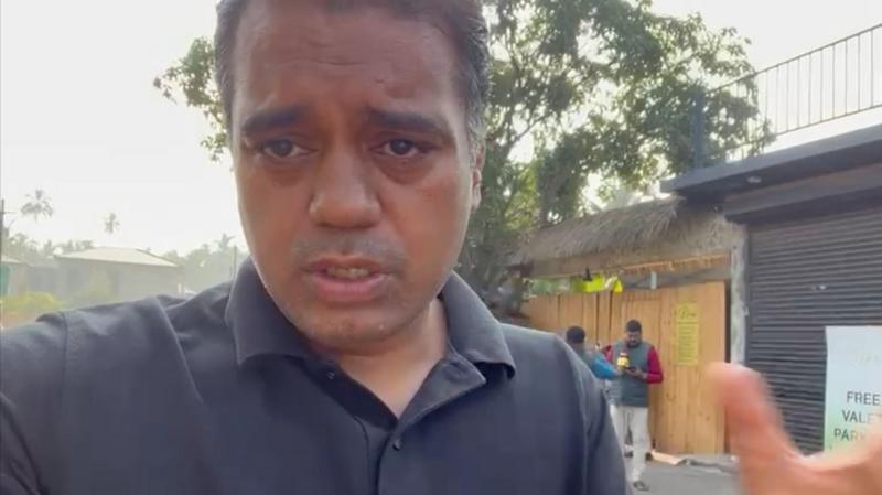 Watch: BBC reports from scene of deadly Goa nightclub fire