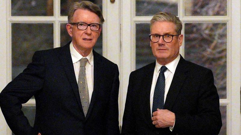 'Bereft and beleaguered' - Mandelson messages reveal criticism of No 10