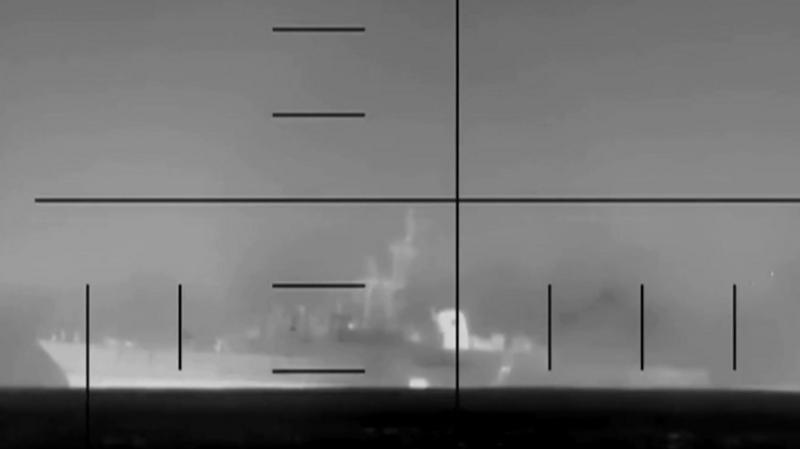 Video of US torpedo hitting Iranian warship released by Pentagon