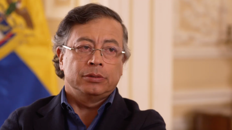 There is a 'real threat' of US military action against Colombia, president tells BBC