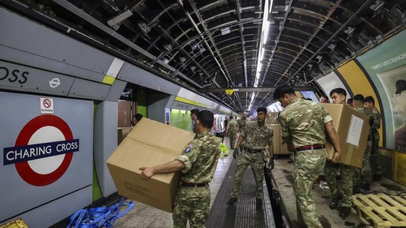 Army runs secret wargames under central London