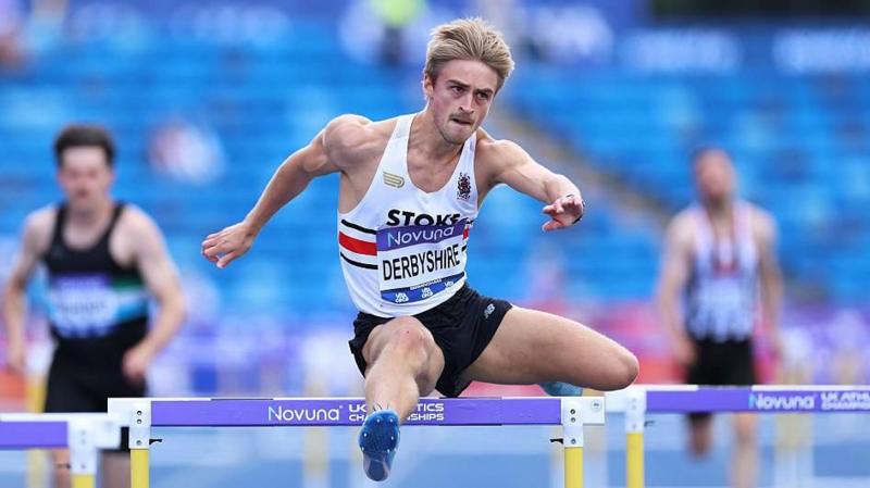 Hurdler taking TikTok moves to start line at Worlds