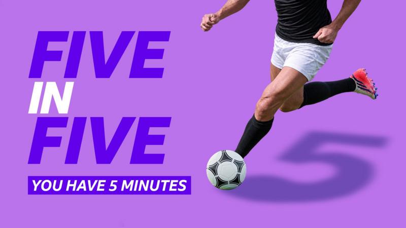 Five in Five: Football quiz No 4