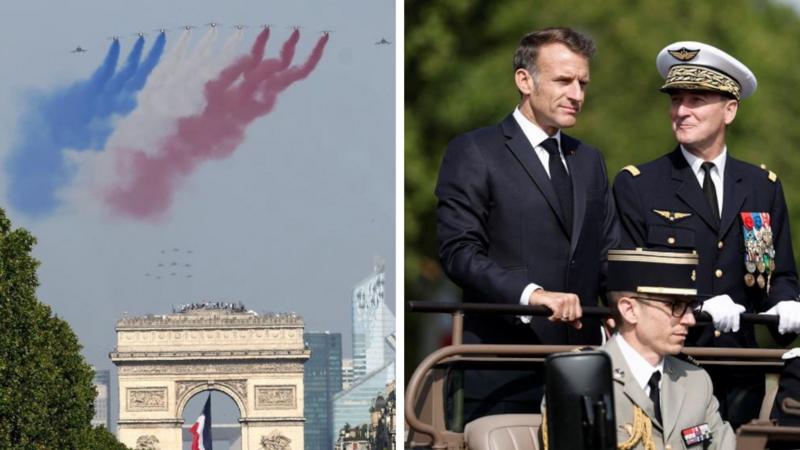 Fanfare and flyovers as France celebrates Bastille Day