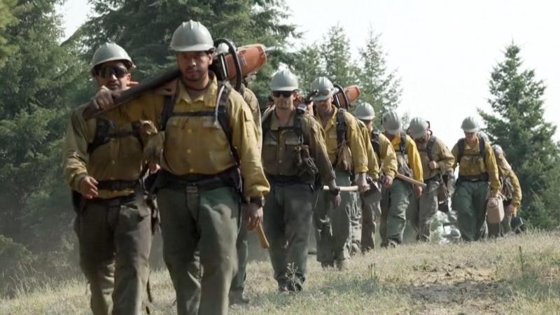 Team of former inmates on frontline of Spokane wildfires