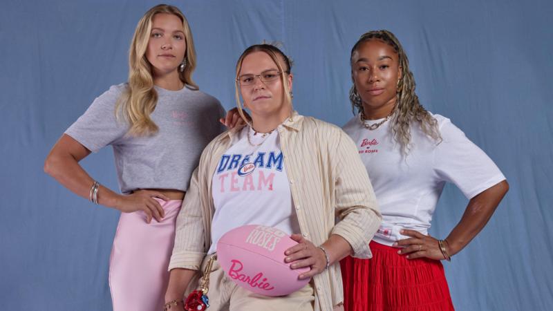 Red Roses partner with Barbie before World Cup