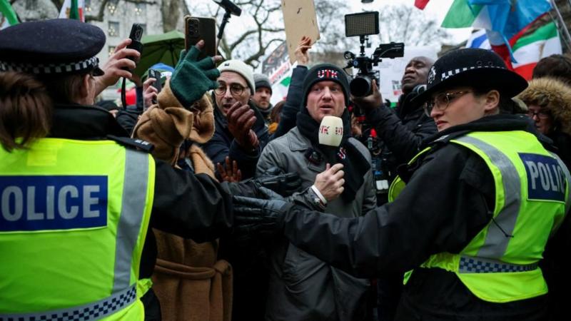 Eleven 'far-right agitators' banned from UK ahead of rally, government says