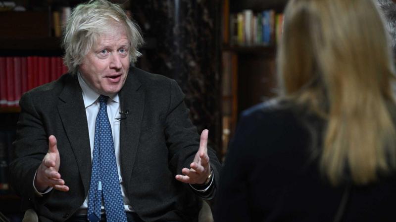 UK should send troops to Ukraine now, former PM Johnson tells BBC
