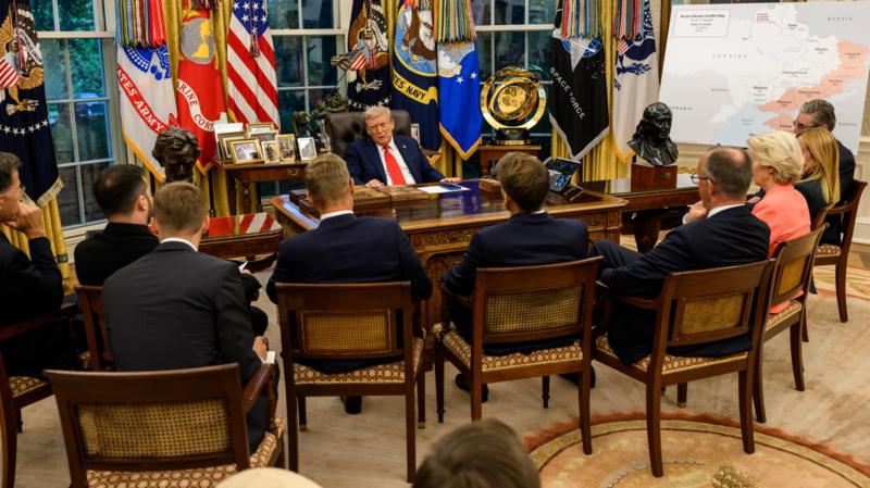 Why Oval Office map has played crucial role in Trump's view of Ukraine war