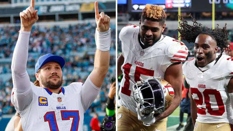 49ers upset champs Eagles to progress with Bills & Patriots