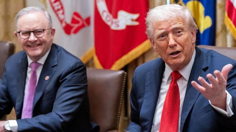 Friendly Albanese-Trump meeting masks Australia's creeping doubts about US