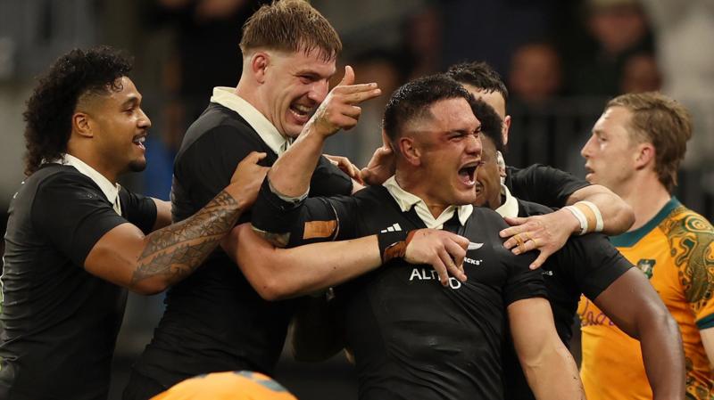 All Blacks beat Australia to keep Rugby Championship hopes alive