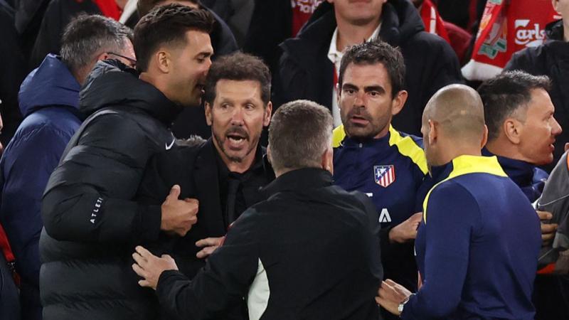 UEFA, Atletico Probe Alleged Spitting Incident in Liverpool Clash