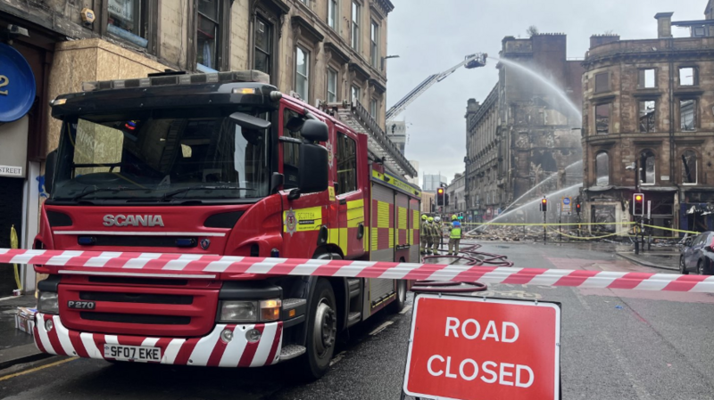 Some Glasgow Central trains resume - but station remains closed after fire