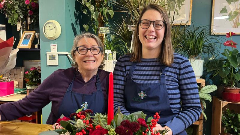 Christmas busier than Mother's Day, florist says