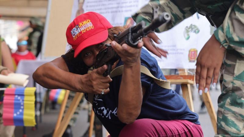 The US navy killed 17 in deadly strikes. Now Venezuela is giving civilians guns