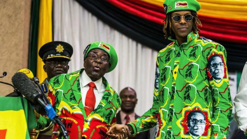 Robert Mugabe's son appears in court on drug charge