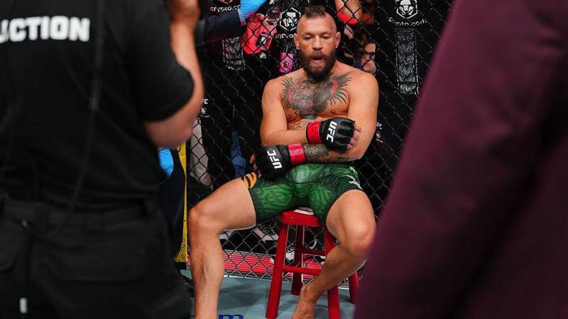 McGregor injured 69 seconds into UFC comeback