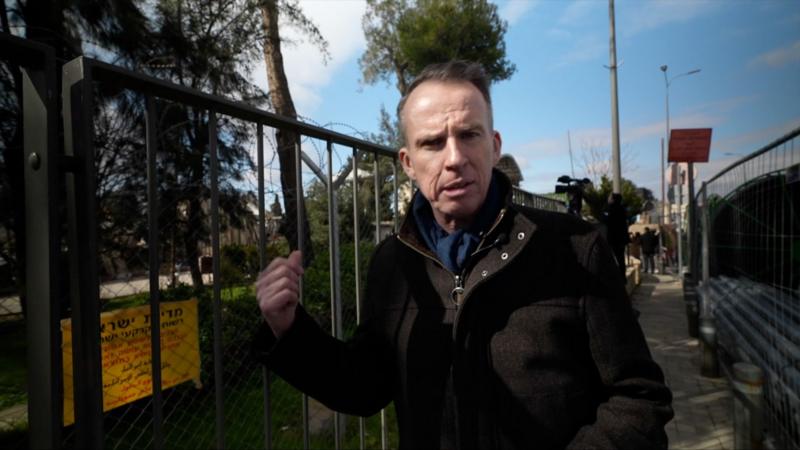 BBC visits UN compound Israel is demolishing in East Jerusalem