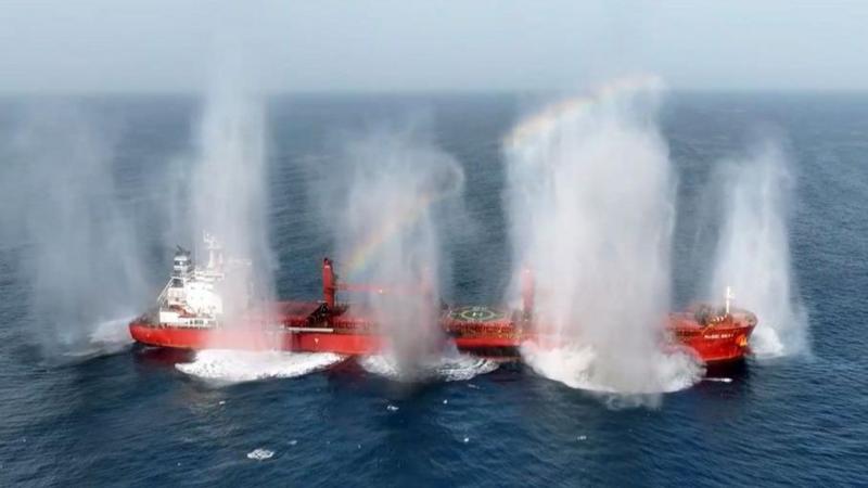 Search for survivors after Houthis sink second Red Sea cargo ship in a week