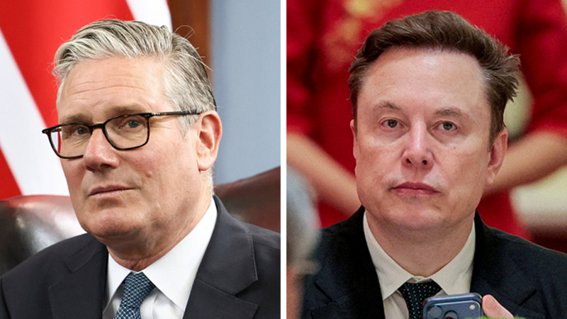 Starmer accuses Musk of trying to whip up division over Henry Nowak murder