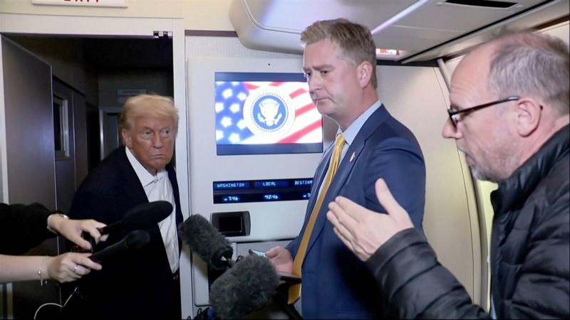 Trump: 'I'm talking about rebuilding Gaza'