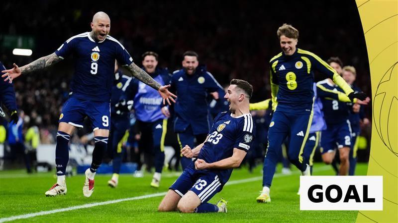 McLean nets from halfway in stoppage time to seal Scotland's World Cup spot