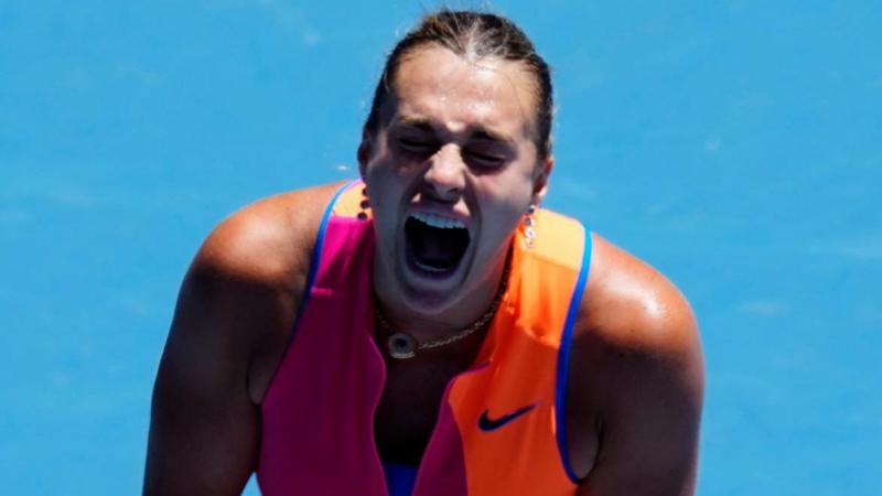 'Emotionally all over the place' - gritty Sabalenka wins