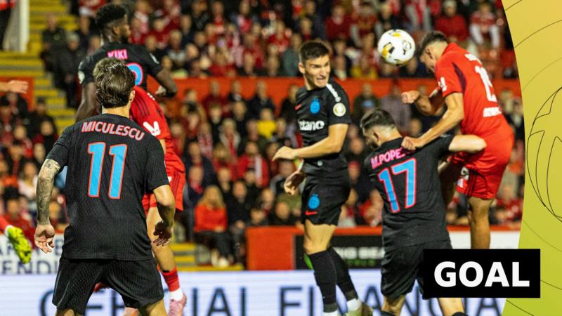 Sokler's Dramatic Late Goal Seals Draw for Aberdeen vs FCSB