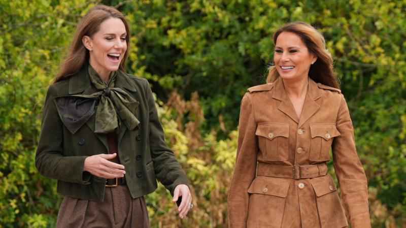 Sweet treats for Kate and Melania as they host Scouts