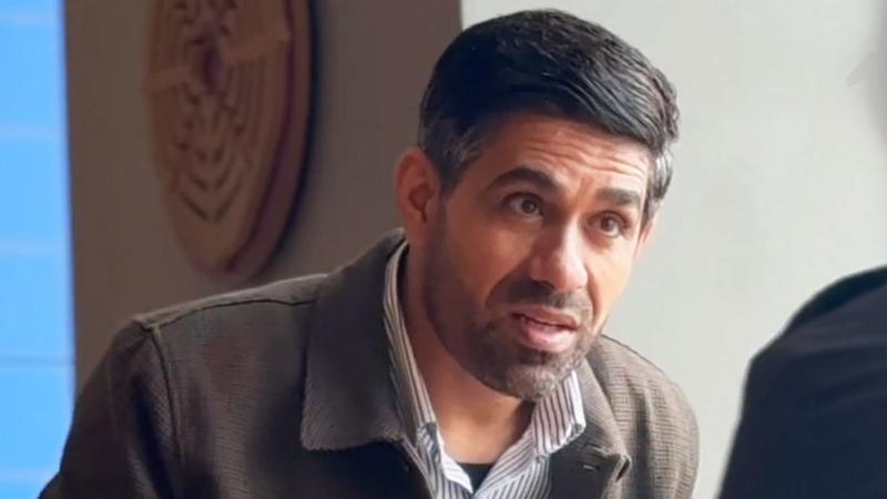 Watch: BBC reporter confronts man at centre of illegal worker network