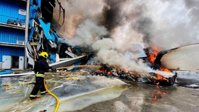 Four dead and several injured after massive Russian strikes across Ukraine