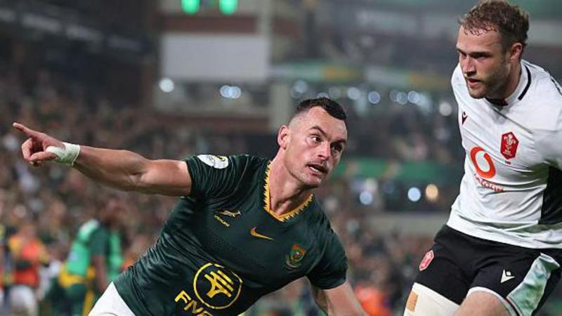 South Africa ease to seven-try win over pointless Wales
