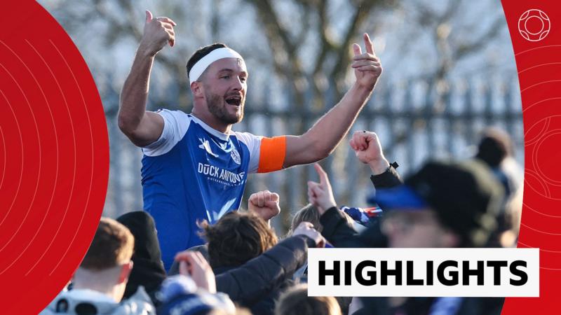 Non-league Macclesfield stun FA Cup holders Crystal Palace