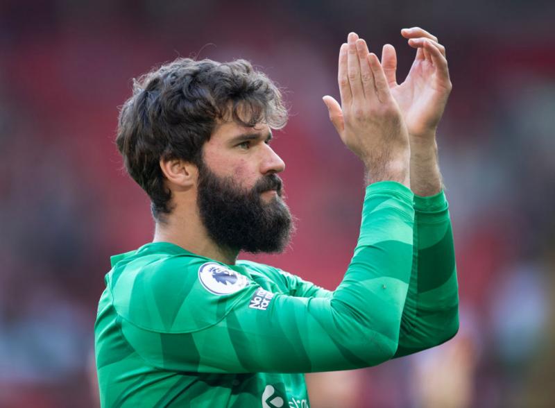 Alisson Wins Liverpool Award Bbc Sport