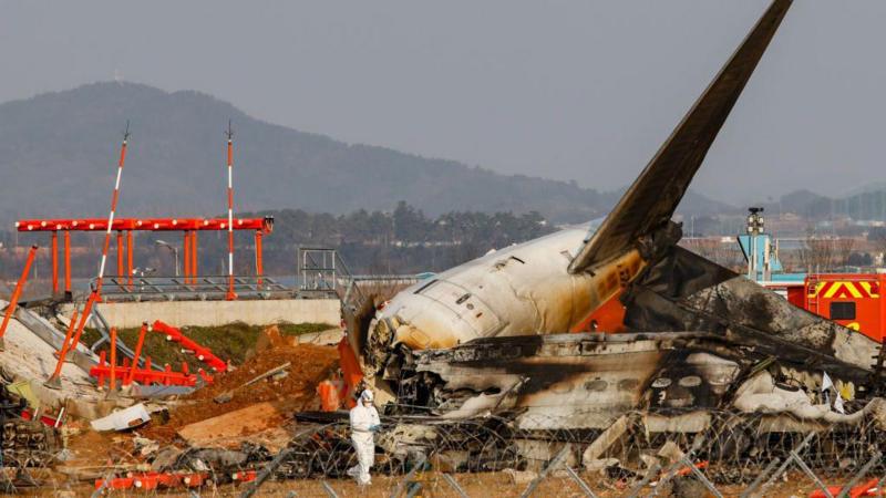 Victims' families decry report blaming pilot error for Jeju Air crash