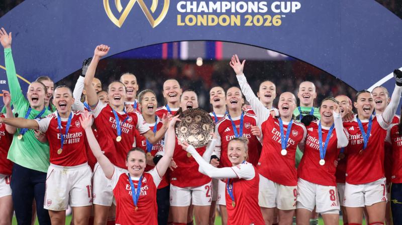 'Not often you can write Arsenal history' - Gunners win Champions Cup